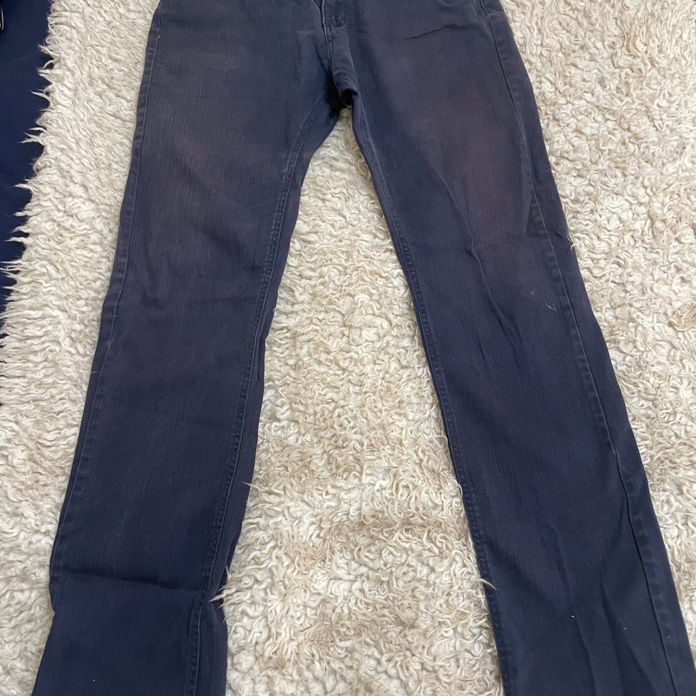H&M Men's Slim Jeans - Dark Blue
